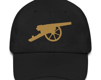 Embroidered Cannon Dad Hat