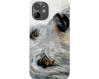 Slim Phone Cases for iPhone 7-14 Cute Loveable Dog Phone Case