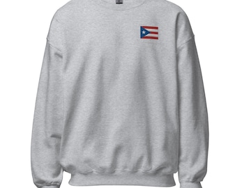 Puerto Rico 1508 Embroidered Sweatshirt, Unisex Cozy Comfort, Unique Gift Idea, Puerto Rican Heritage Clothing