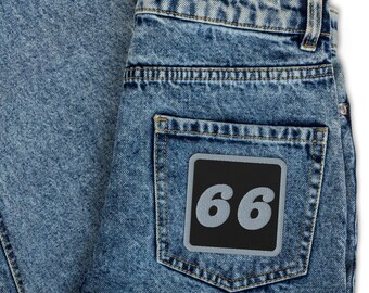 Square 66 Embroidered patches