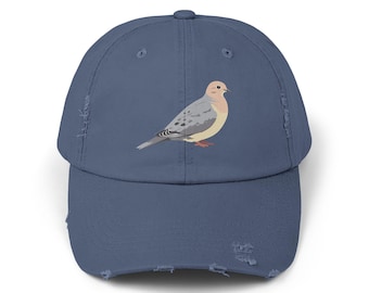 Mourning Dove Distressed Cap