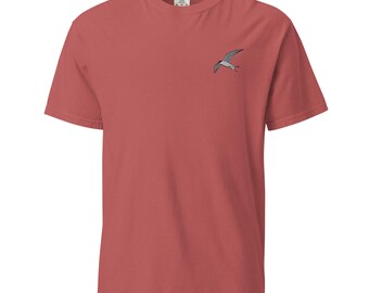 California Least Tern Embroidered Unisex garment-dyed heavyweight t-shirt