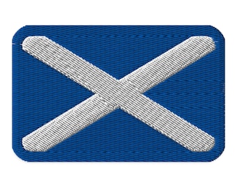 Flag of Scottland Embroidered patch