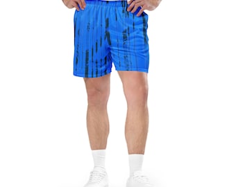 Unisex mesh shorts Blue Stripes
