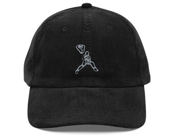 Slam Dunk Basketball Embroidered Vintage corduroy cap
