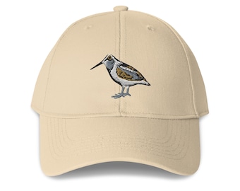 American Woodcock Structured 6-Panel Adjustable Baseball Cap