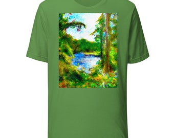 Unisex t-shirt Duncan Park Lake State Park Spartanburg South Carolina Graphic Tee