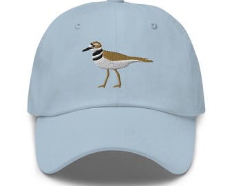 Killdeer Embroidered Hat | Birdwatching Shorebird Cap