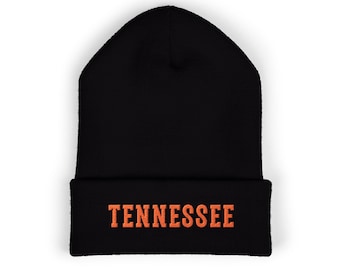 Tennessee embroidered Classic cuffed beanie