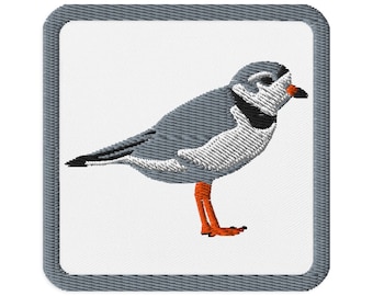 Piping Plover Embroidered patches