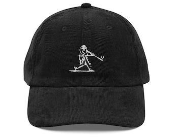 Baseball Batter Vintage corduroy cap