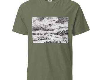 Whitmarsh Island T-Shirt | 2006 Unisex Garment-Dyed Heavyweight Tee | Soft, Durable, Casual Wear