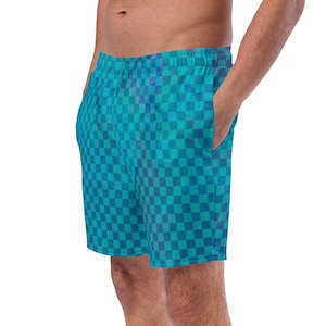 Bañadores masculinos &quot;Blue Checks&quot;