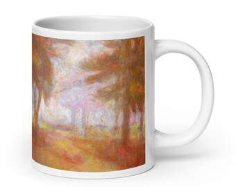 Ceramic  Landscape Art Coffee Mug for Home & Office - Unique Gift Idea