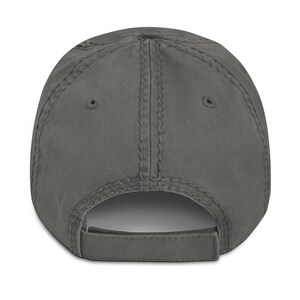 Spooky Headless Horseman Distressed Embroidered Dad Hat