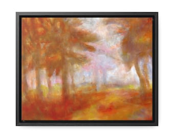 Autumn Wonder Framed Gallery Wrapped Canvas Print
