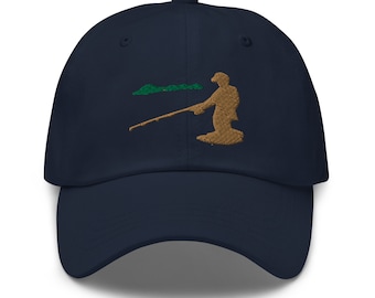 Fishing Embroidered Cap