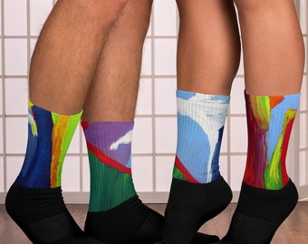 Socks Abstract Original Artistic Socks