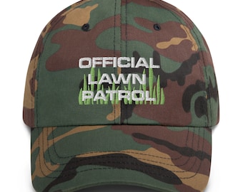 Official Lawn Patrol Embroidered Dad hat