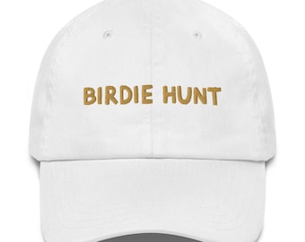 Birdie Hunt Embroidered Golf Hat for Golfers