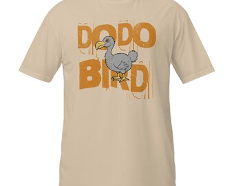 Cute Dodo Bird T-Shirt | Short-Sleeve Unisex Tee | Fun Graphic Shirt | Perfect for Bird Lovers & Gift Ideas