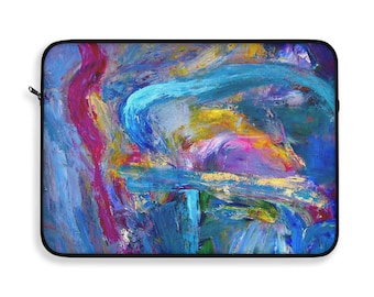 Abstract Painting 1993 Universal Polyester Laptop Sleeve