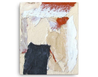 Art Canvas Print  "Jupiter"  Abstract Hand Stretched Gallery Wrapped Canvas Home Decor Wall Art