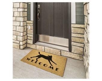 Labrador Retriever Welcome Mat, Playful Dog Decor for Home, Inviting Entryway Mat, Perfect Gift for Dog Lovers