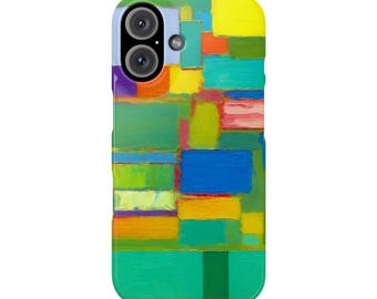 The Nature of Abstraction - Vibrant Modern Art Hans Hofmann Remix Phone Case Slim Phone Cases for iPhone 7-16