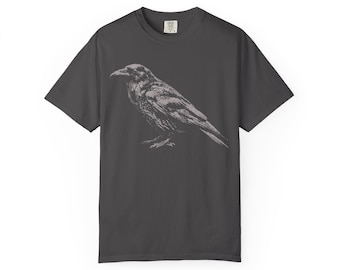 Raven Unisex Garment-Dyed T-shirt