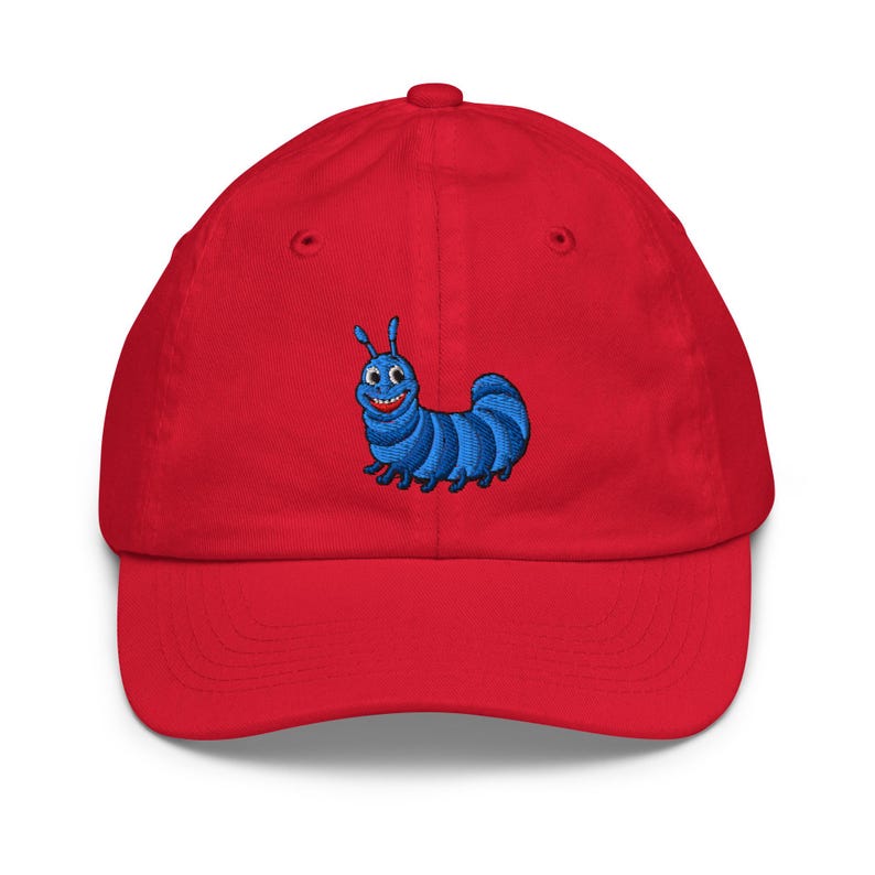 Alice's Caterpillar Youth baseball cap Ages 5 and up