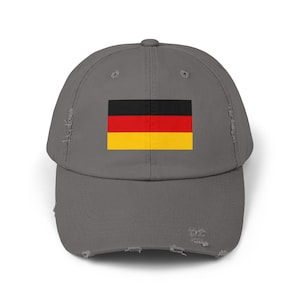 Germany Flag Unisex Cap, German Flag Hat, Vintage Germany Cap, Distressed Baseball Hat, German Pride Gift, Deutschland Hat