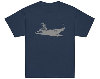 Navy Ship Youth Classic Graphic Tee