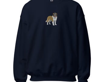 St Bernard Embroidered Unisex Sweatshirt