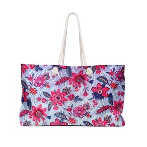 1700s Floral Weekender Bag