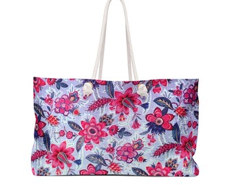 1700s Floral Weekender Bag