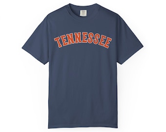 Tennessee Unisex Garment-Dyed Graphic T-shirt