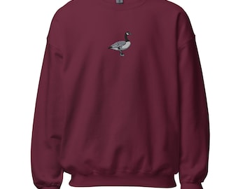 Plucky Honker Wild Goose Embroidered Sweatshirt | Unisex Cozy Apparel for Unique Style