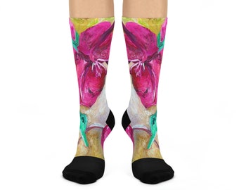 Socken ""Painted Flowers"" Crew Socken