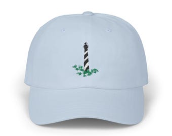St Augustine Light Embroidered Lighthouse Classic Cap - Nautical Baseball Hat, Coastal Headwear,  Maritime Dad Hat, Light House Gift