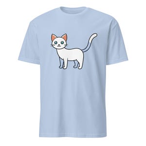 Adorable Graphic Cat T-Shirt for All Genders | Cute & Fun Animal Tee, Perfect Gift for Cat Lovers