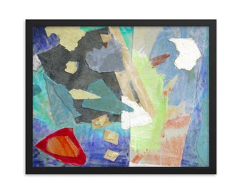 Being Still Framed Abstract Print Framed Abstract Poster