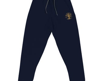 Yggdrasil Tree of Life Joggers | Unisex Embroidered Sweatpants for Comfort & Style