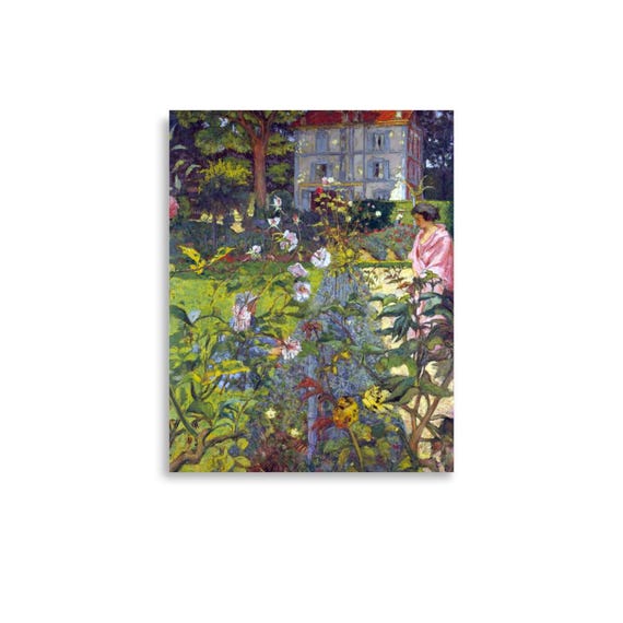 Edouard Vuillard Jardin De Vaucresson 1920 Wall Art Paper Print