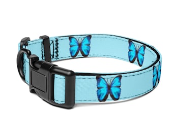 Blue Butterfly Pet collar