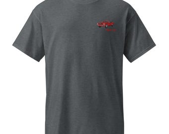 1964 1/2 Dream Convertible T-Shirt | Classic Red Muscle Car | Embroidered & Moisture Wicking Fashion
