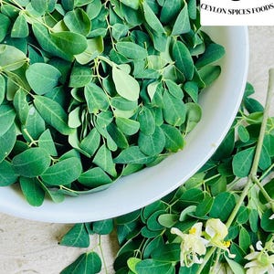 10oz+ Moringa leaves & Powder, Dried Moringa Oleifera Leaves and Powder, Select the weight