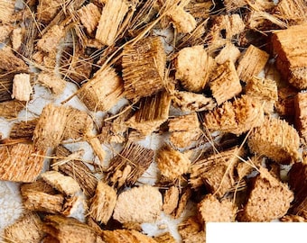 Chips de cáscara de coco para orquídeas, flores, vegetales y otras plantas de jardinería