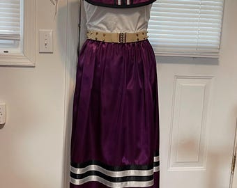 Aboriginal Ribbon Skirt and Cape Regalia, Custom Made Pow Wow Outfit