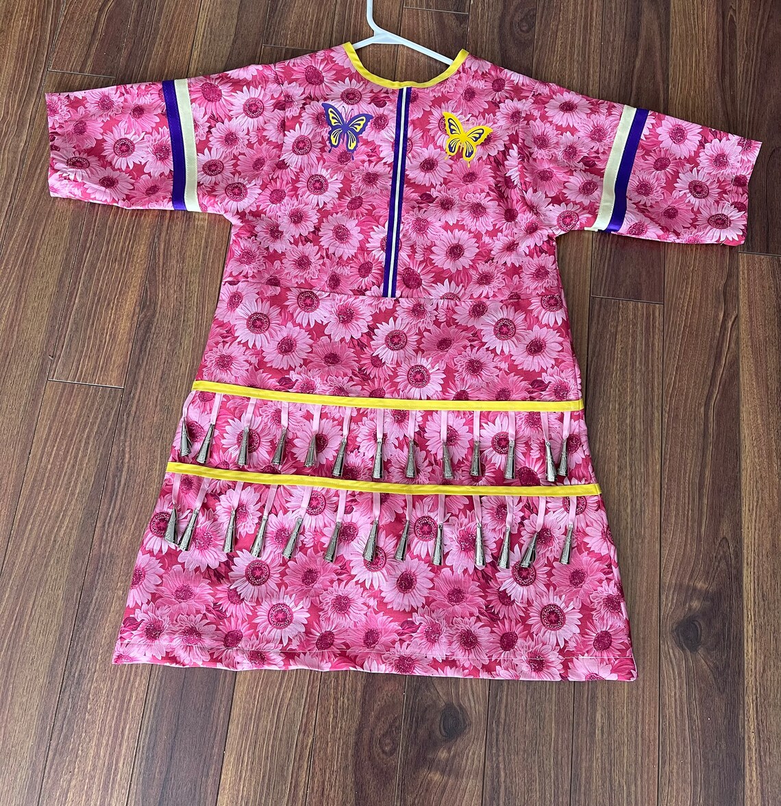 Girls Jingle Dress 100 Cotton for That Special Girl. Etsy Canada